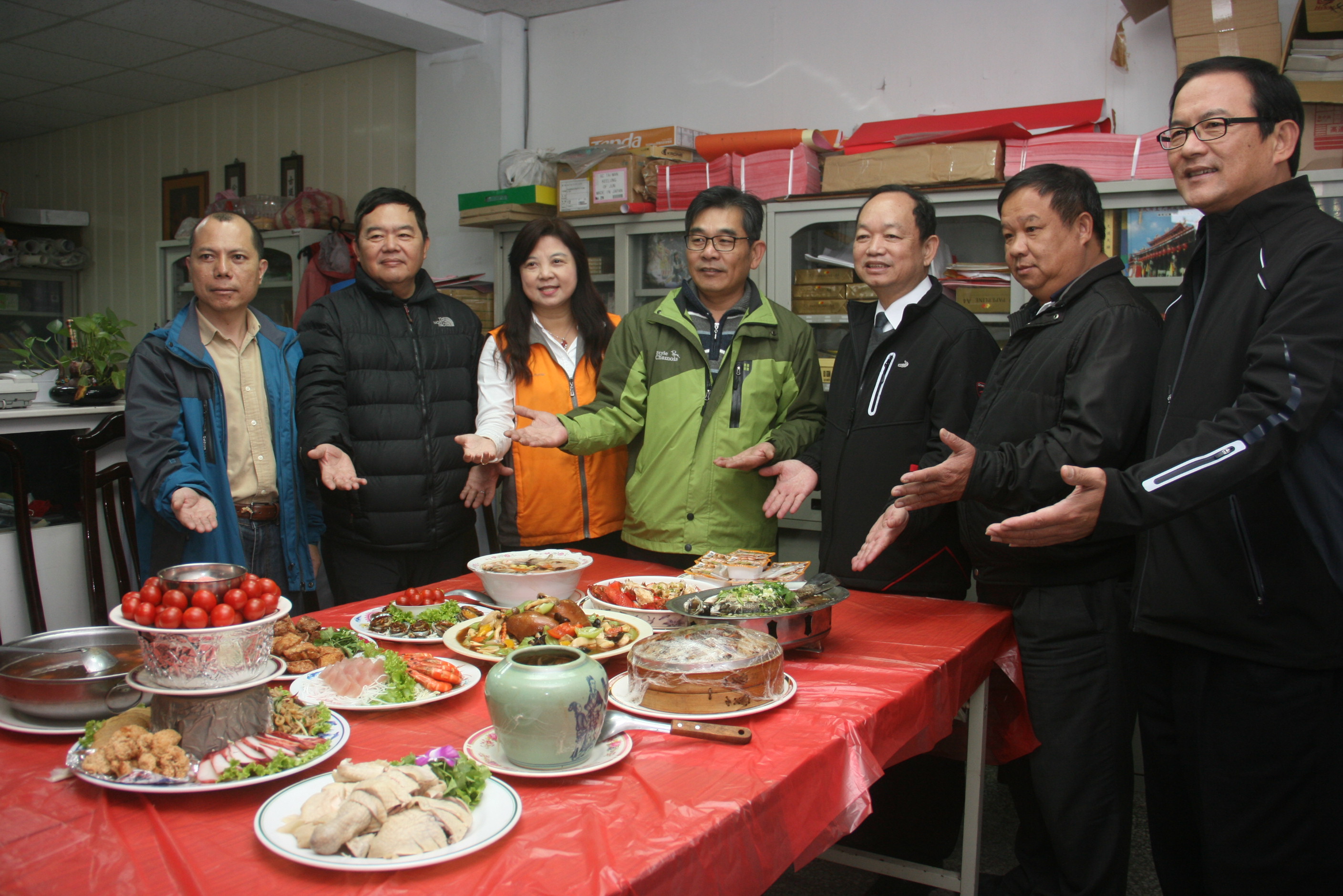 每桌5000元的福宴菜色相當可口