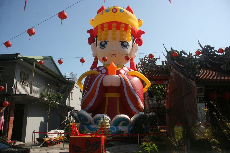 造型相當可愛的Q版媽祖