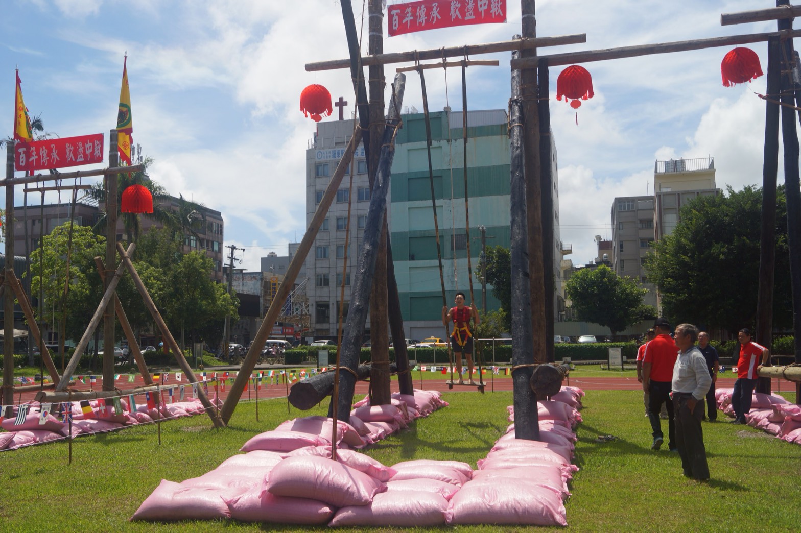 上屆冠軍曾上泰示範