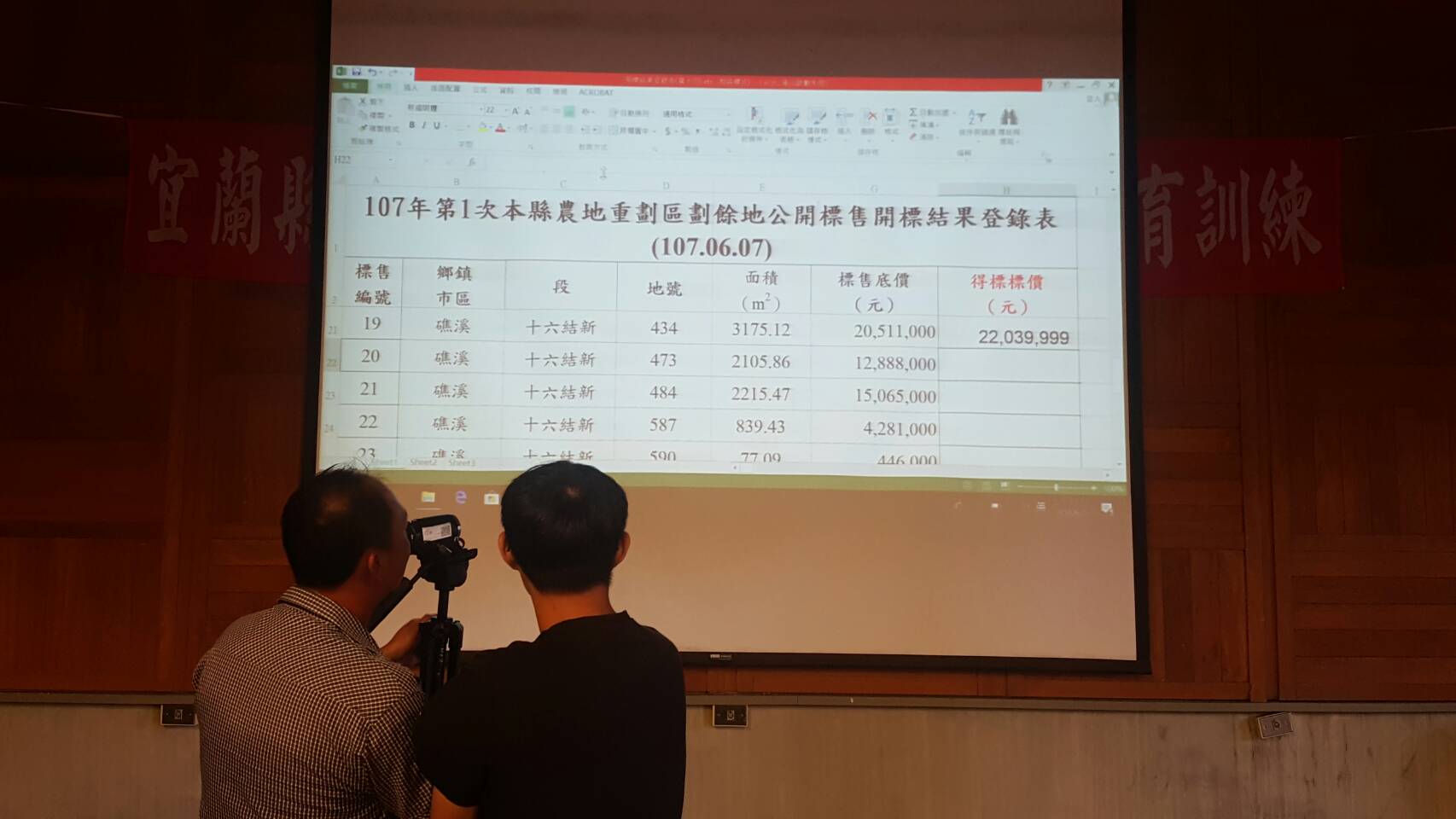 宜蘭縣農地標售案嚴重觸礁 29件僅標出一件