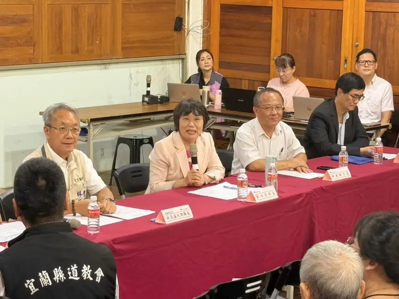 內政部赴宜蘭與宗教界座談～聚焦宮廟土地建物合法化