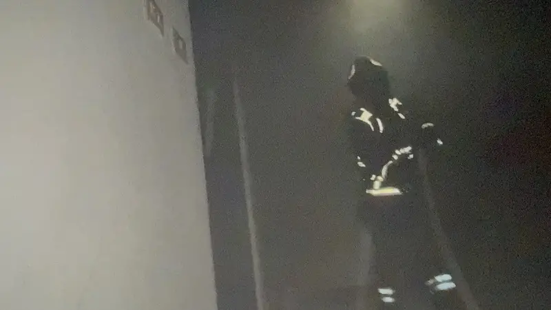 羅東住宅火警救援現場