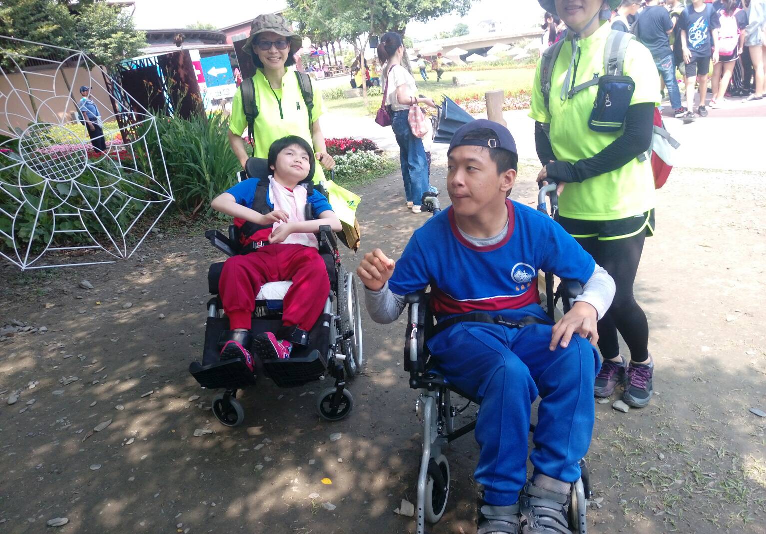 特教孩子戶外學 暢遊綠博新體驗