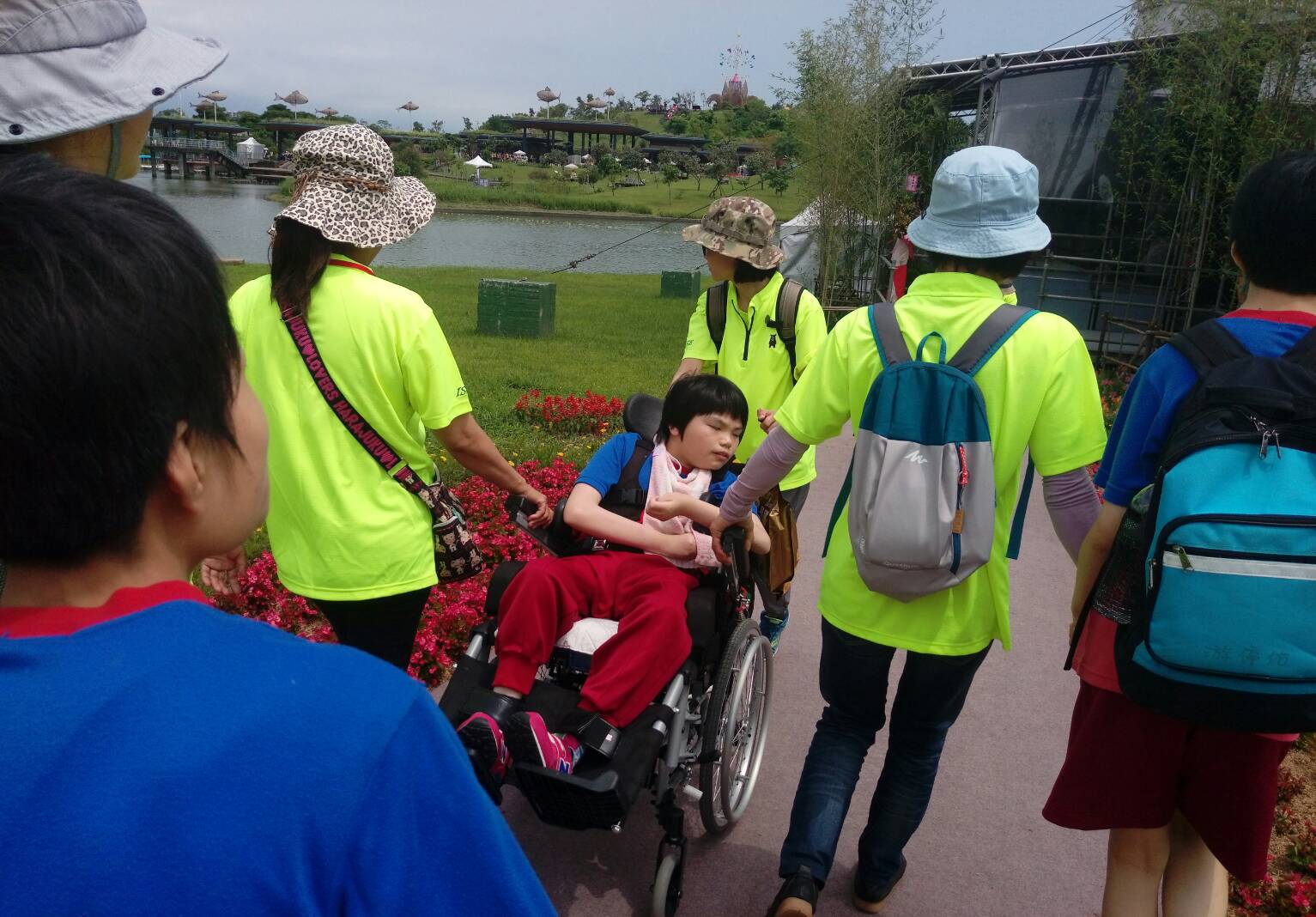特教孩子戶外學 暢遊綠博新體驗