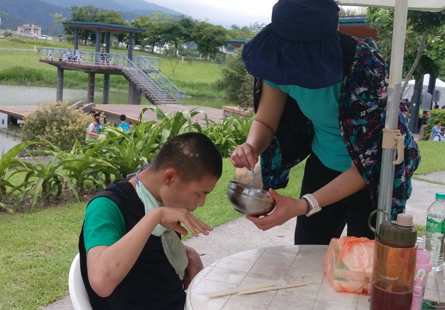 特教孩子戶外學 暢遊綠博新體驗