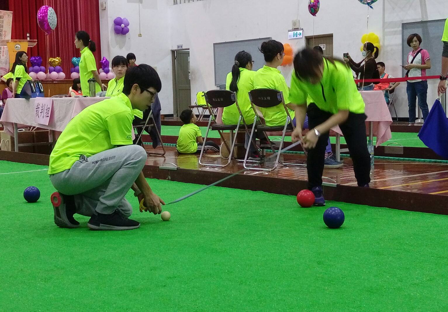 特殊教育報導/系列三~ 身障特奧滾球打出活力展現自我 逾百選手競技