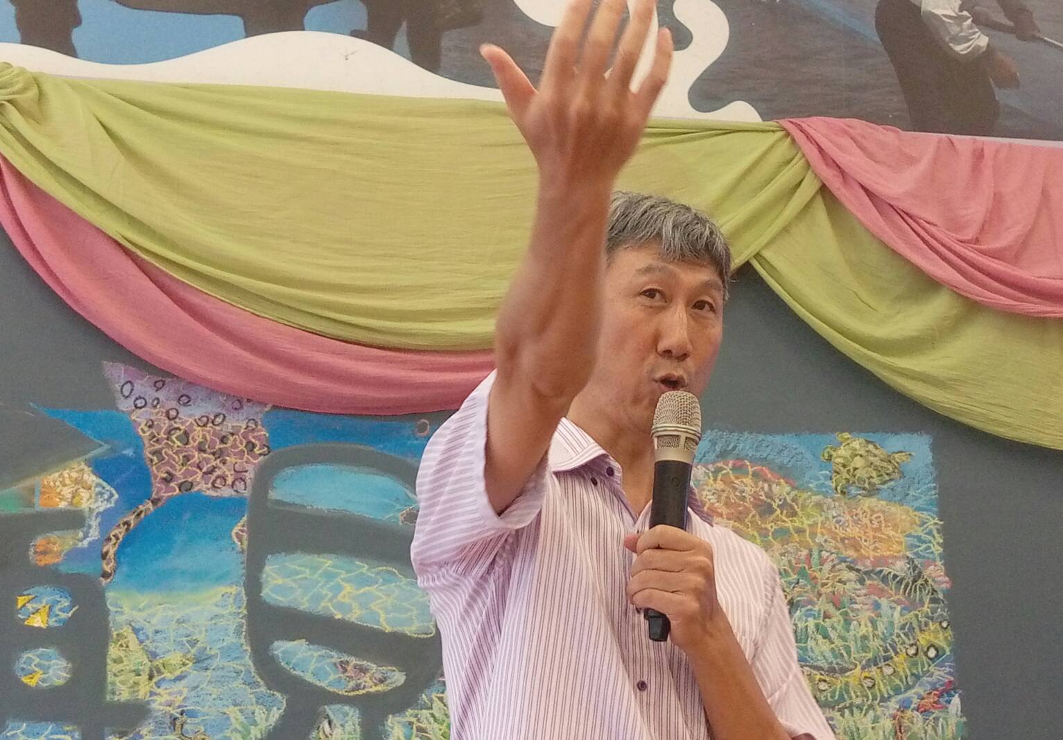 岳明國小畢業大亮點 來自海洋彼端的驚喜 