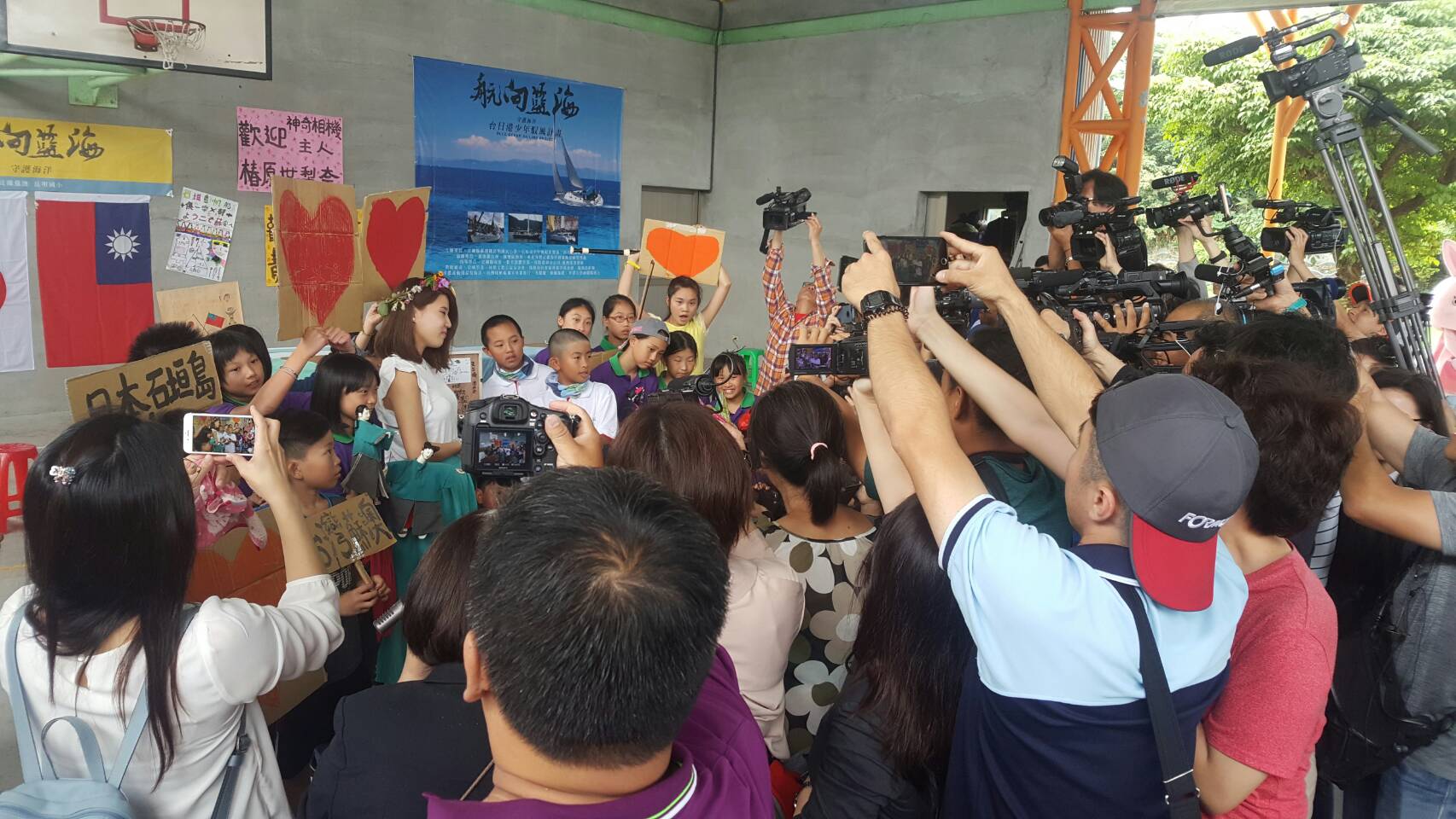 岳明6學童駕光腳號帆船 5/1啟動航向藍海守護海洋壯舉