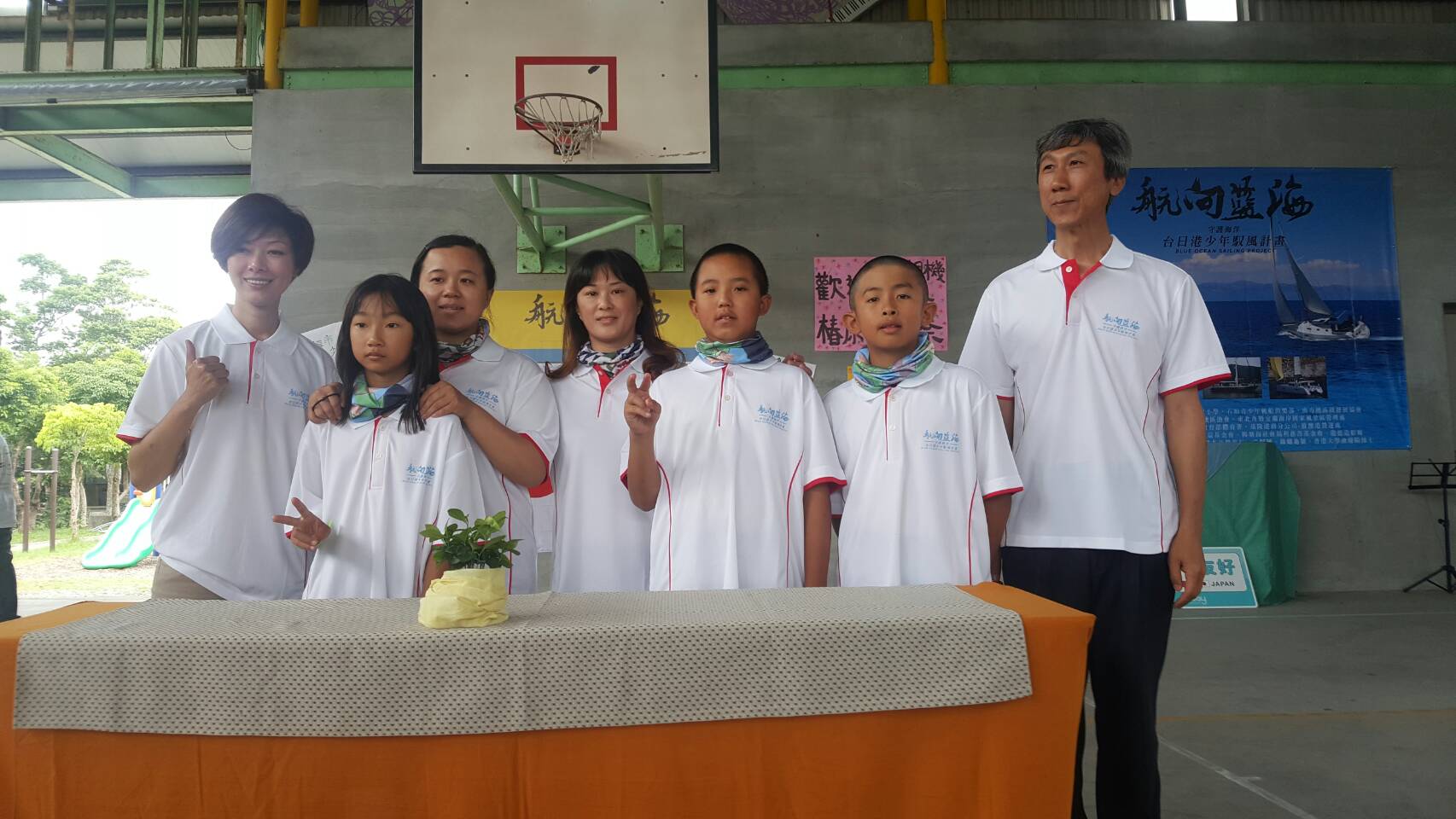 岳明6學童駕光腳號帆船 5/1啟動航向藍海守護海洋壯舉