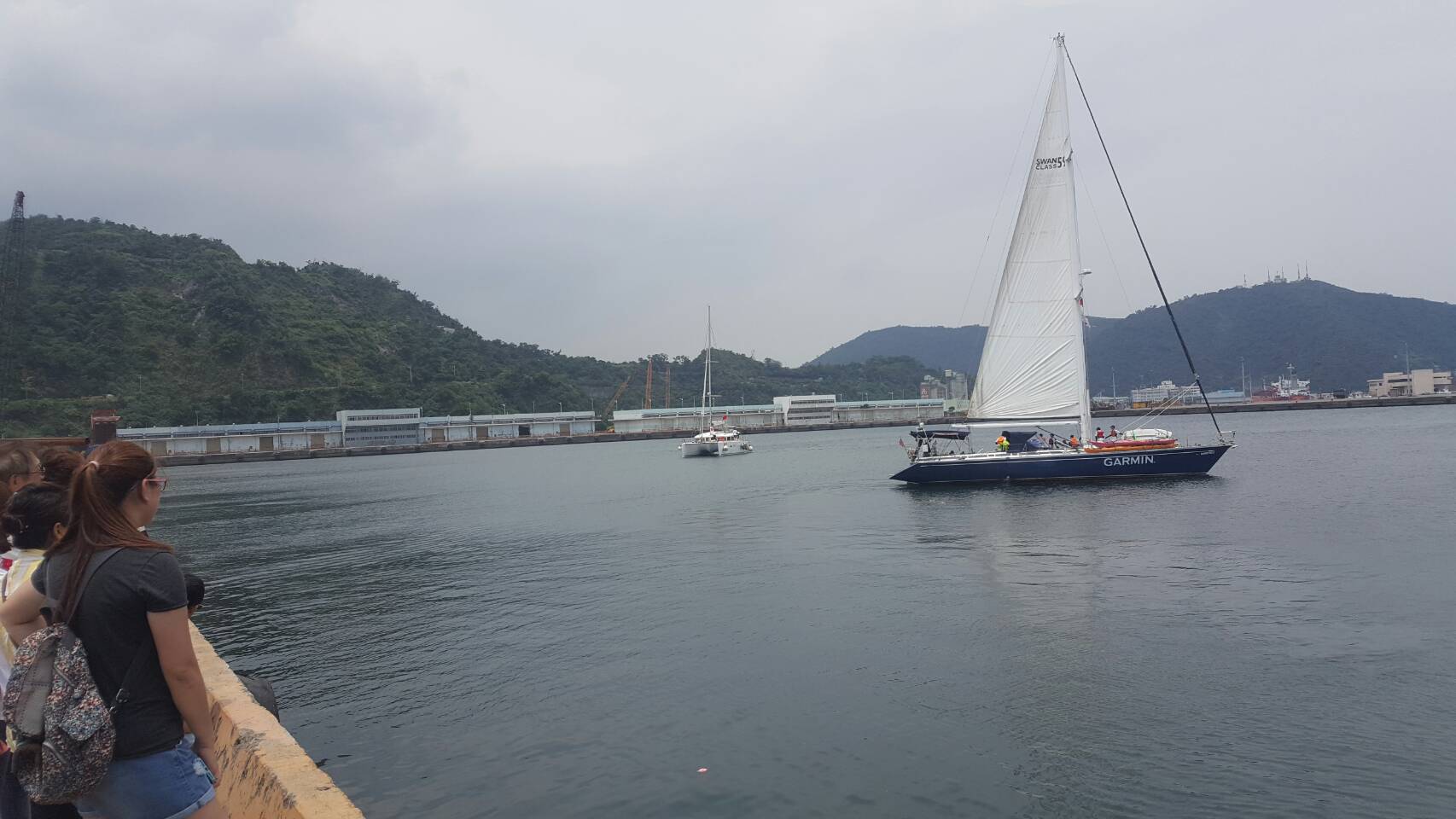 岳明海洋之子光腳號首航 橫渡黑潮勇闖石垣島