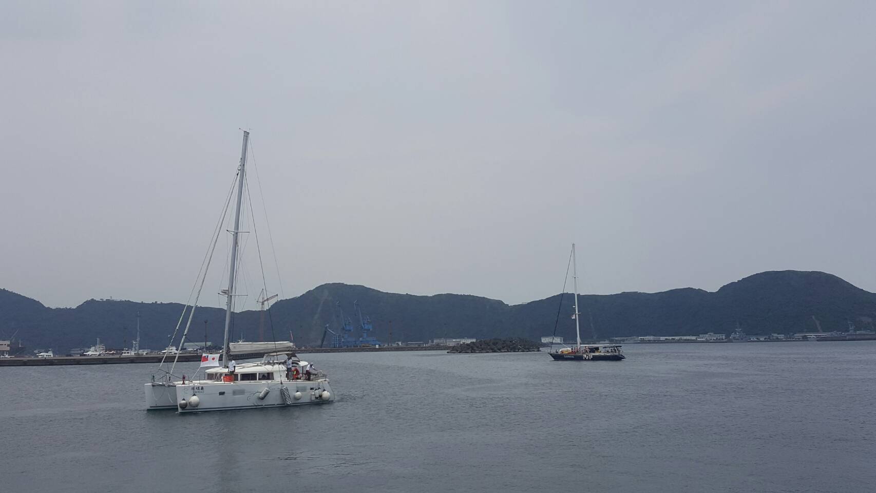 岳明海洋之子光腳號首航 橫渡黑潮勇闖石垣島