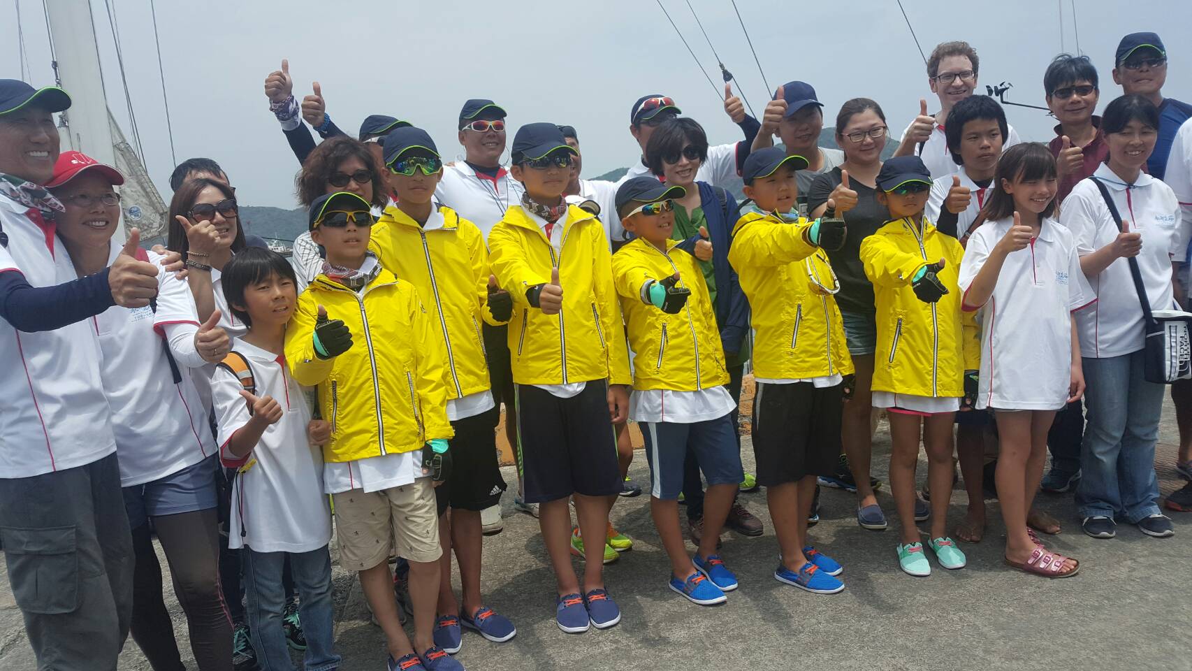 岳明海洋之子光腳號首航 橫渡黑潮勇闖石垣島