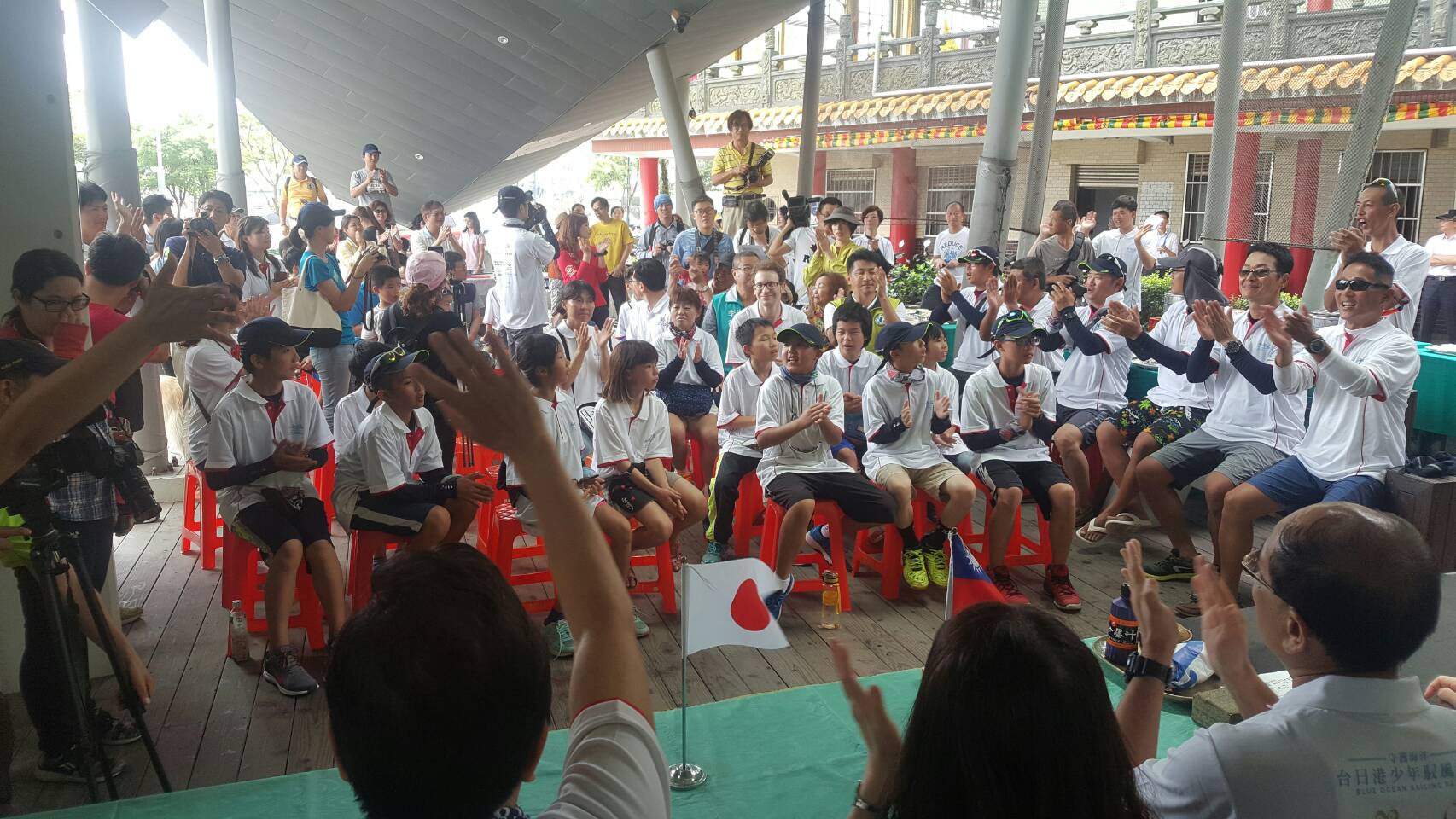 岳明海洋之子光腳號首航 橫渡黑潮勇闖石垣島
