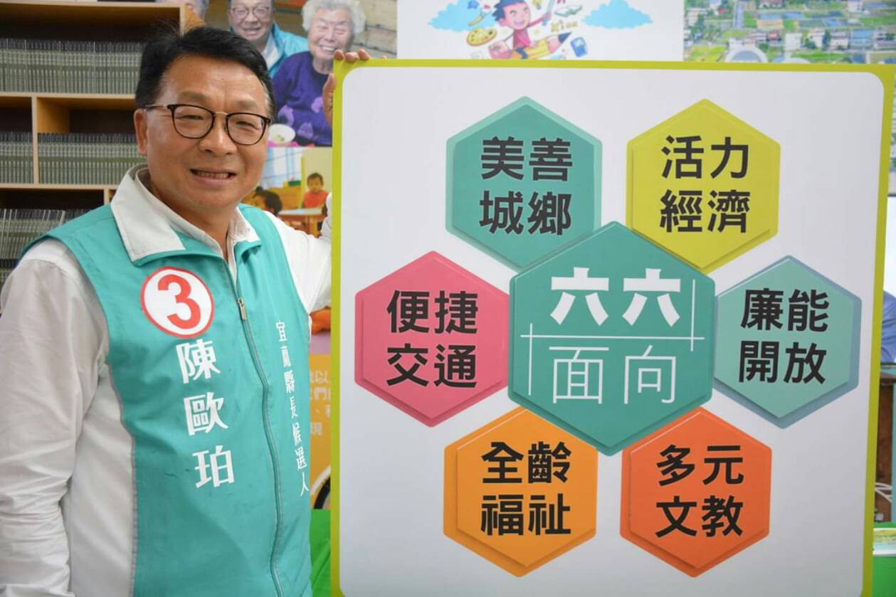 陳歐珀聘94位縣政顧問擘劃宜蘭願景 林錦坤提告指涉違選罷法