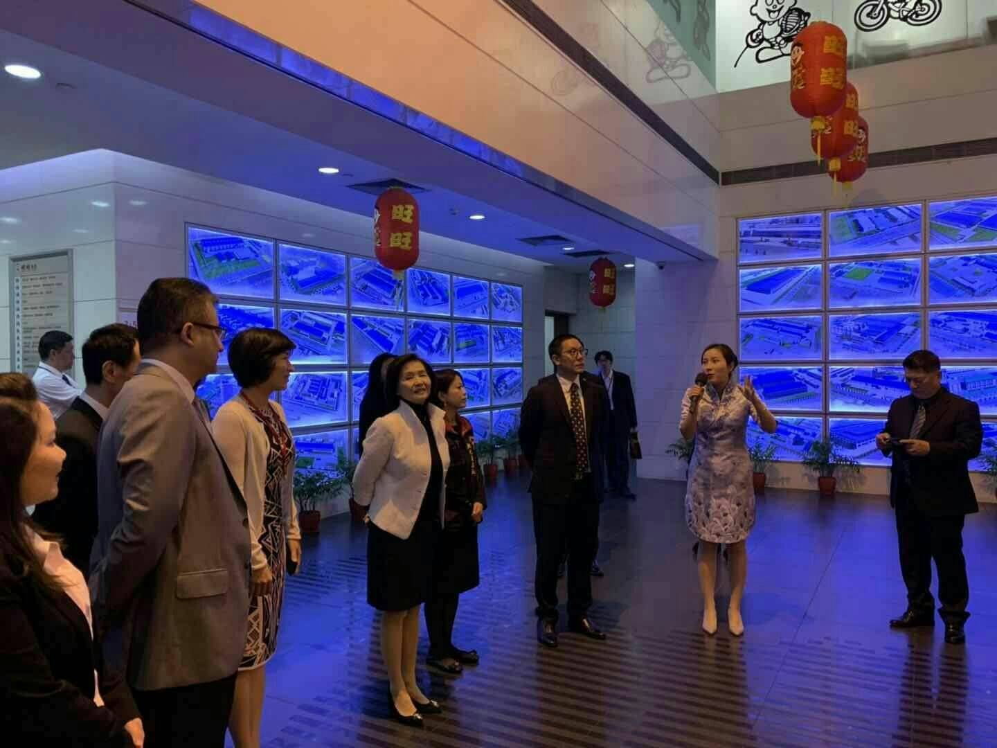 林姿妙縣長率宜花東行銷團 參訪旺旺集團