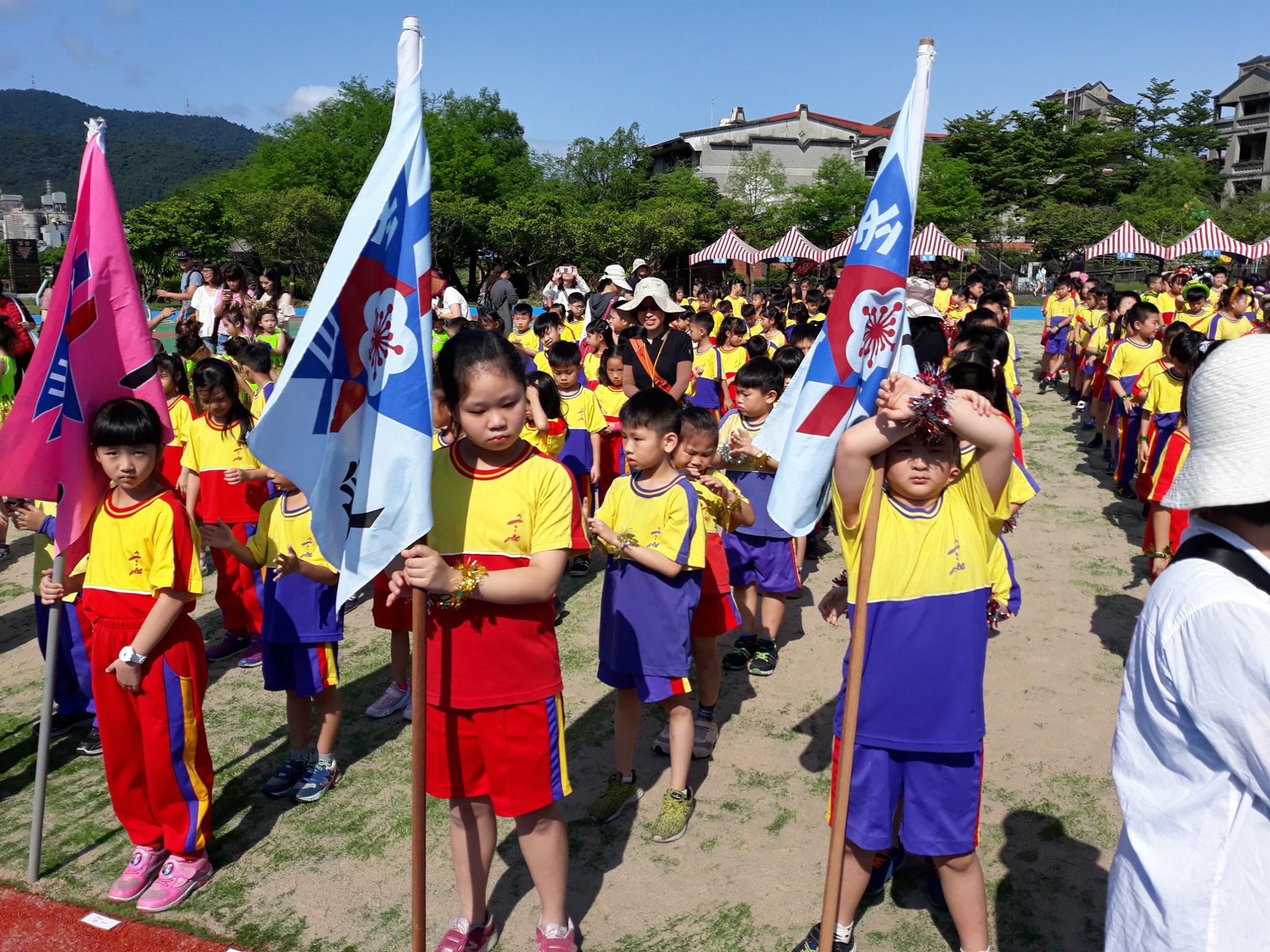 宜縣冬山國小106周年校慶 施設跑道展新貌