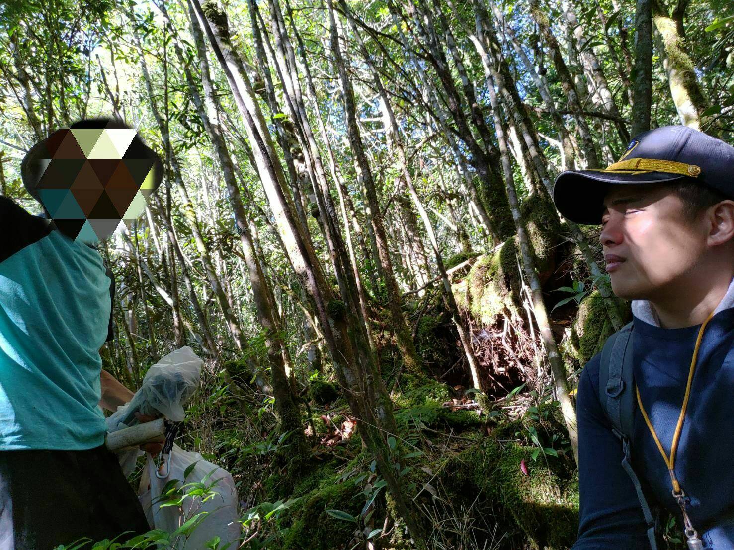 李姓男子獨自登嘉平林道 迷途無法下山請求警消救援