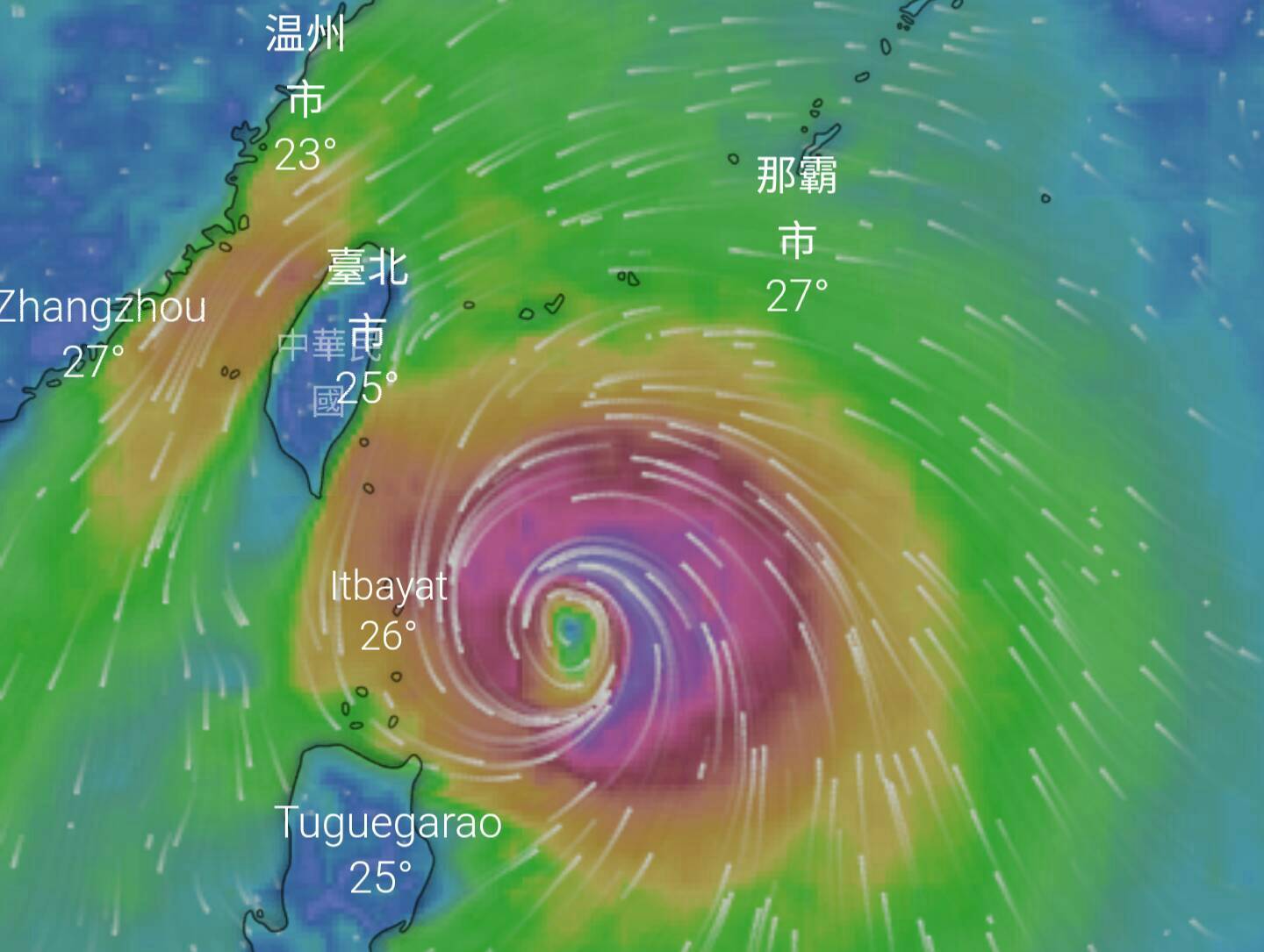 輕颱「米塔」轉中颱 山區落石坍塌辛苦員警維安