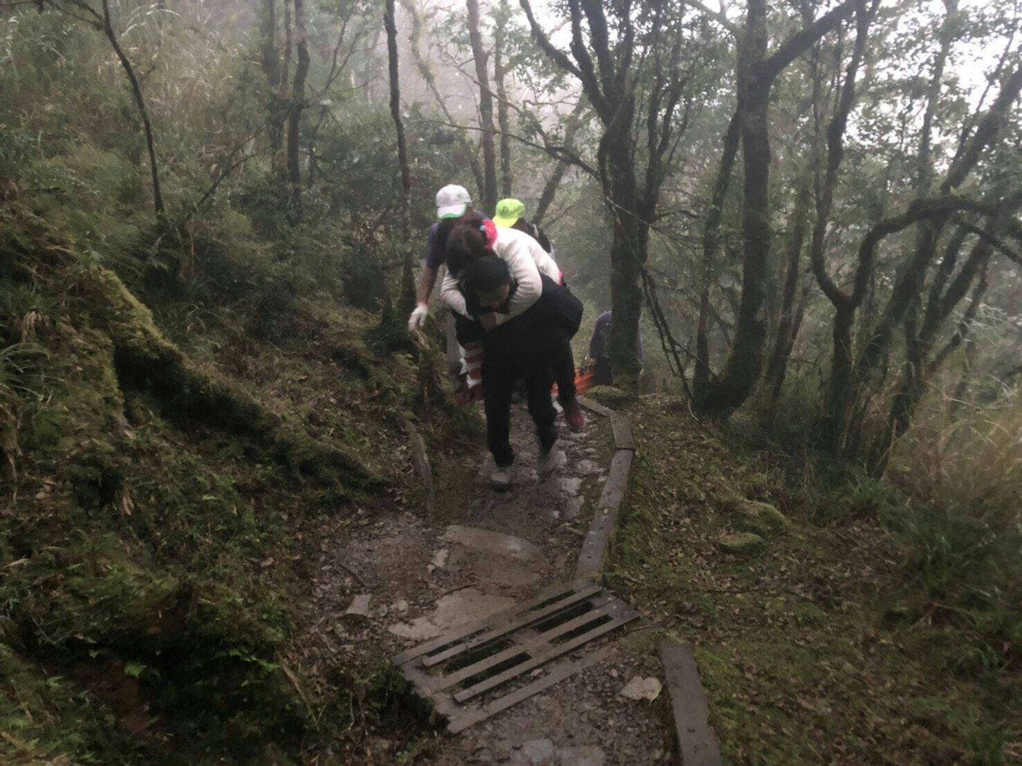 60歲女婦太平山山毛櫸步道摔傷 警消馳往救援