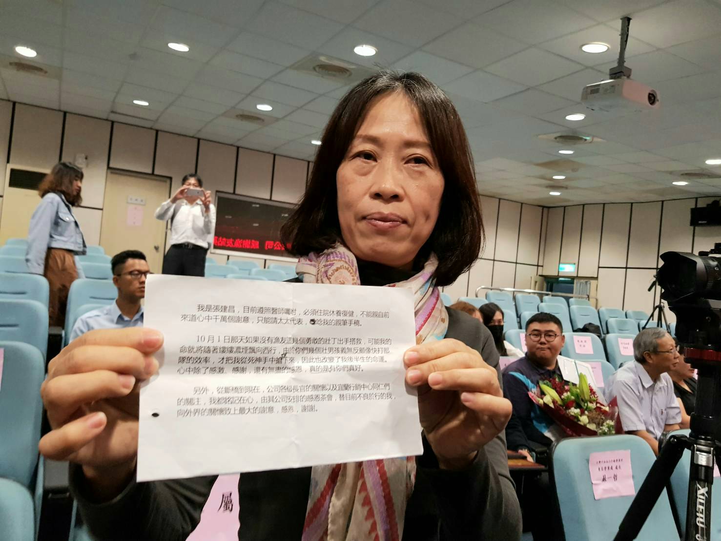 南方澳加油站人員勇救油罐車司機 中油總公司特辦表揚感恩