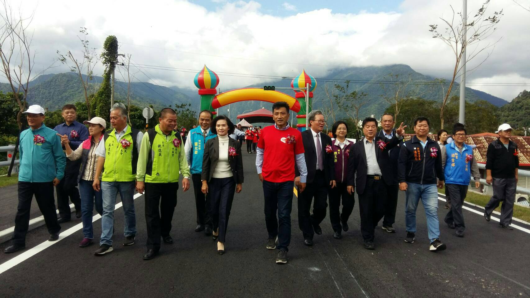 懸宕20年有橋無路 蘇澳南強橋銜接道路終告通車
