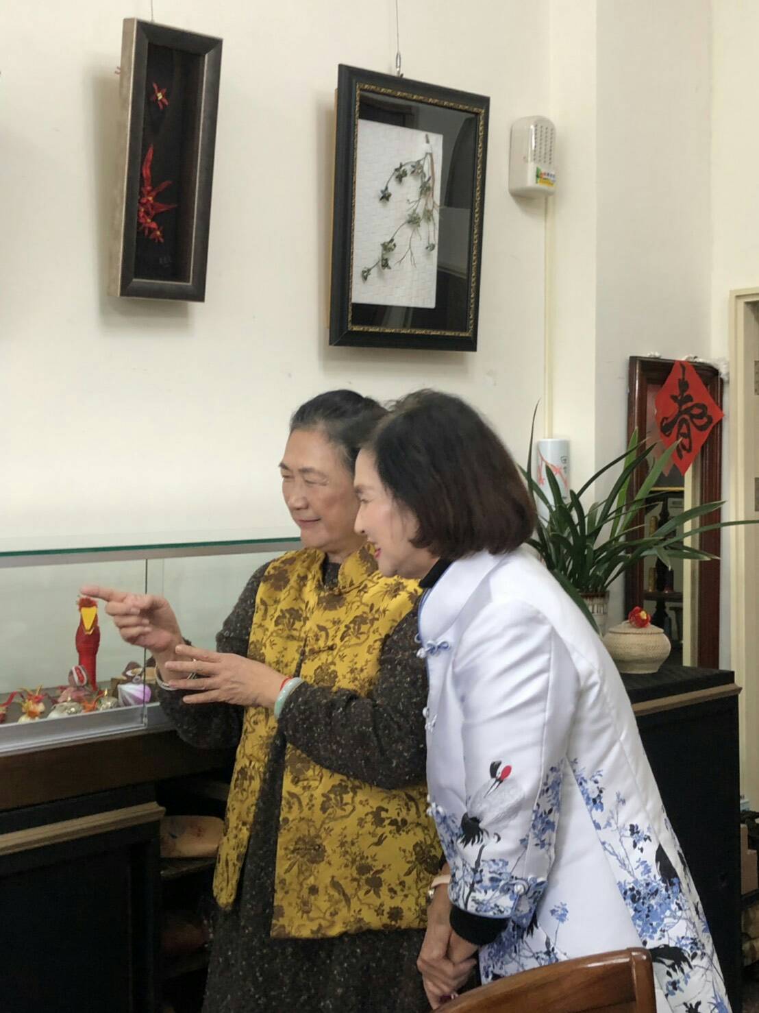 陳惠美老師獲認定:纏花工藝人間國寶 林姿妙縣長親往祝賀