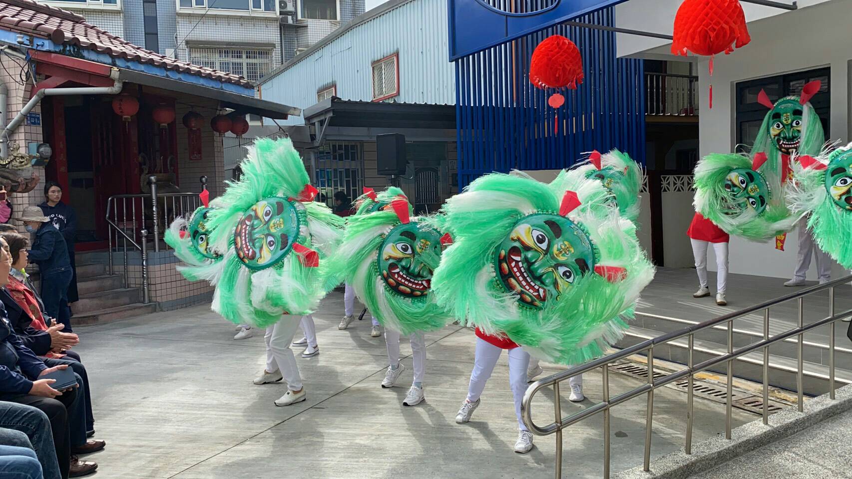 羅東仁德社區中心落成啟用 搓紅圓慶入厝好彩頭