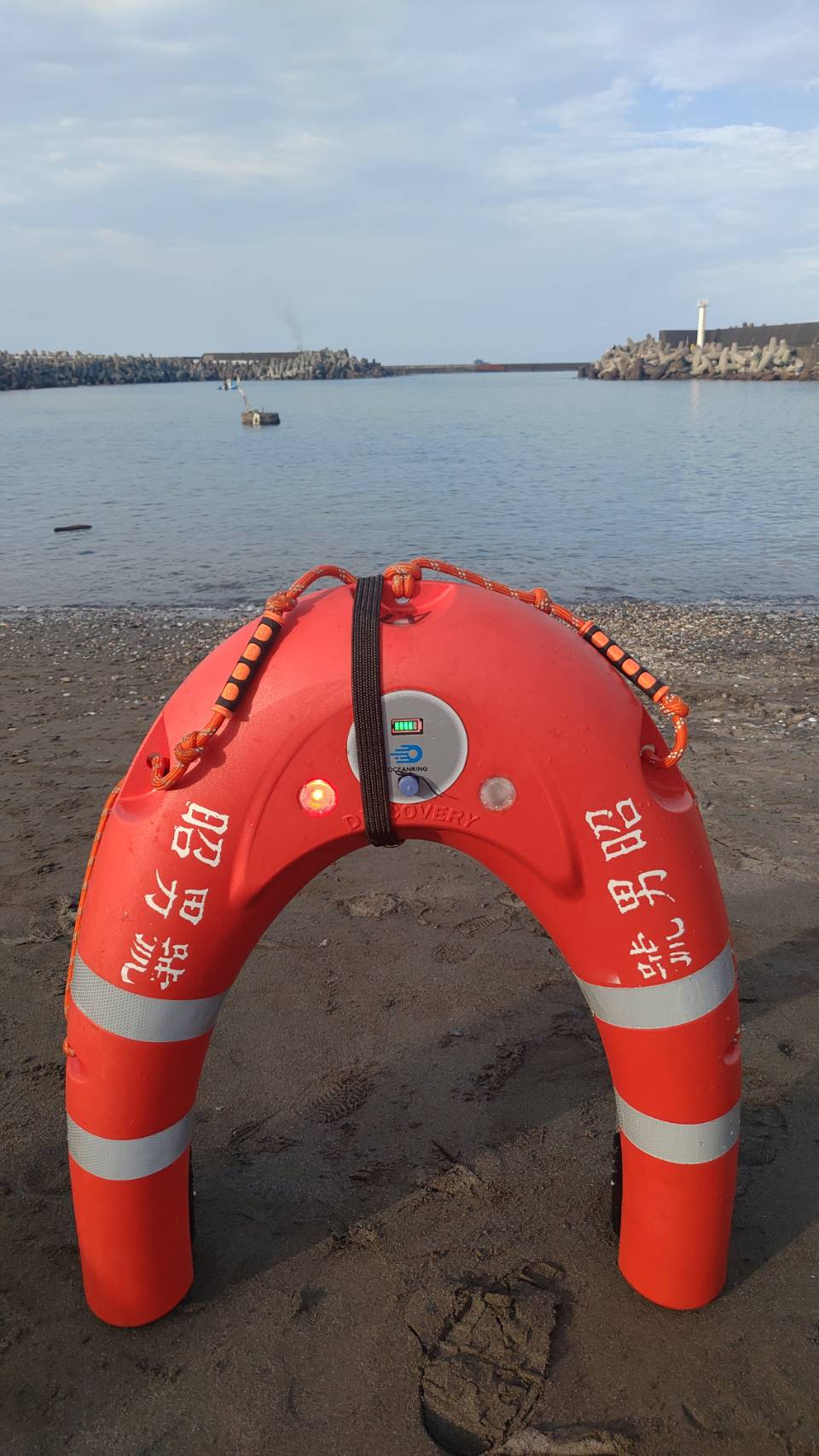 酷暑夏季水上救生頻繁 消防局增添電動救生圈新利器