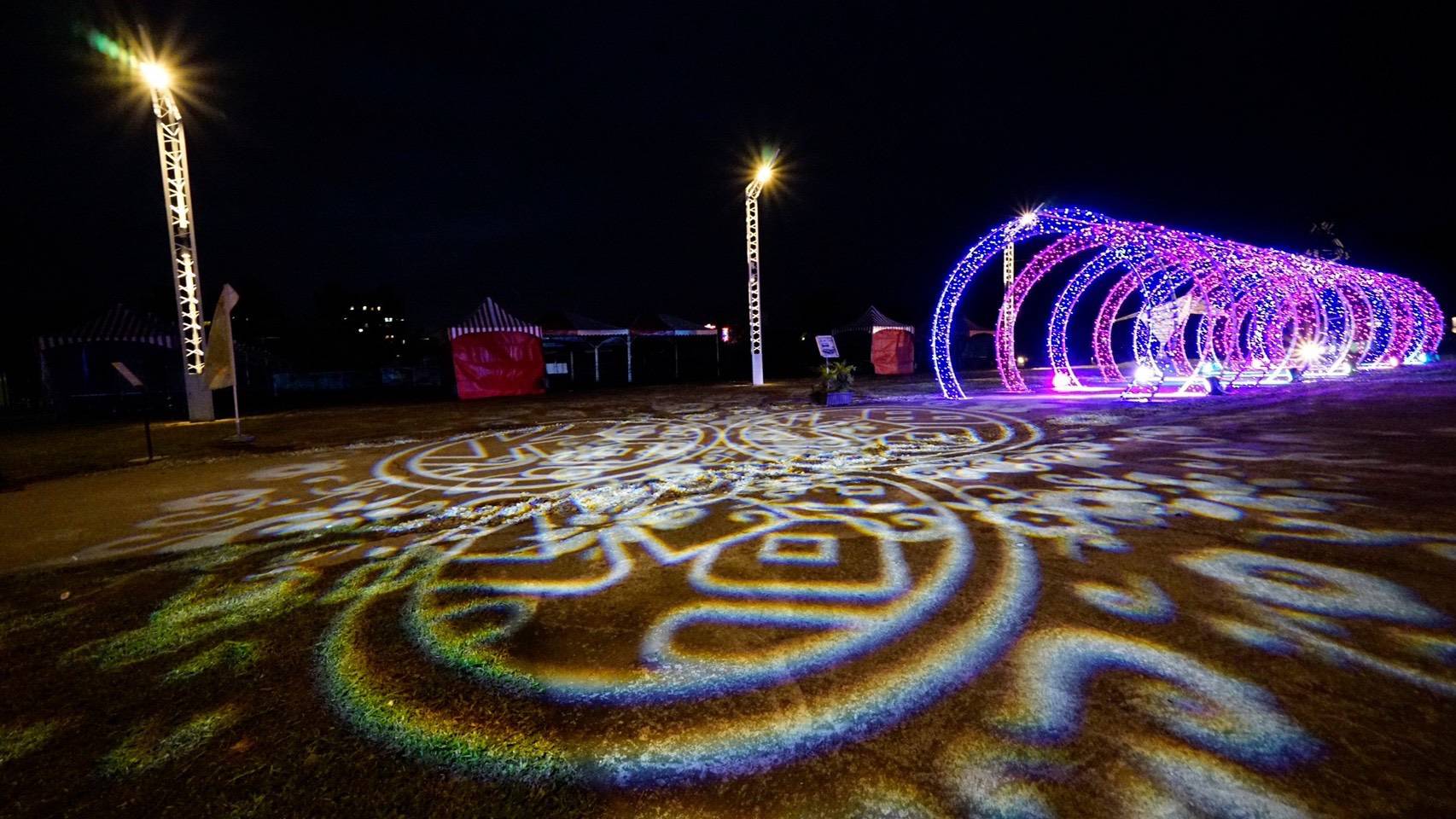 中興文創光雕燈景改版