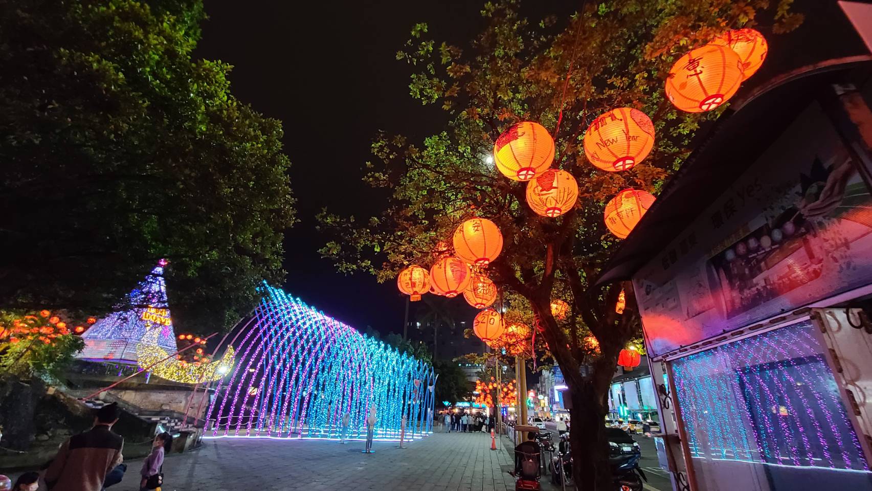 羅東迎春街景佈置啟動