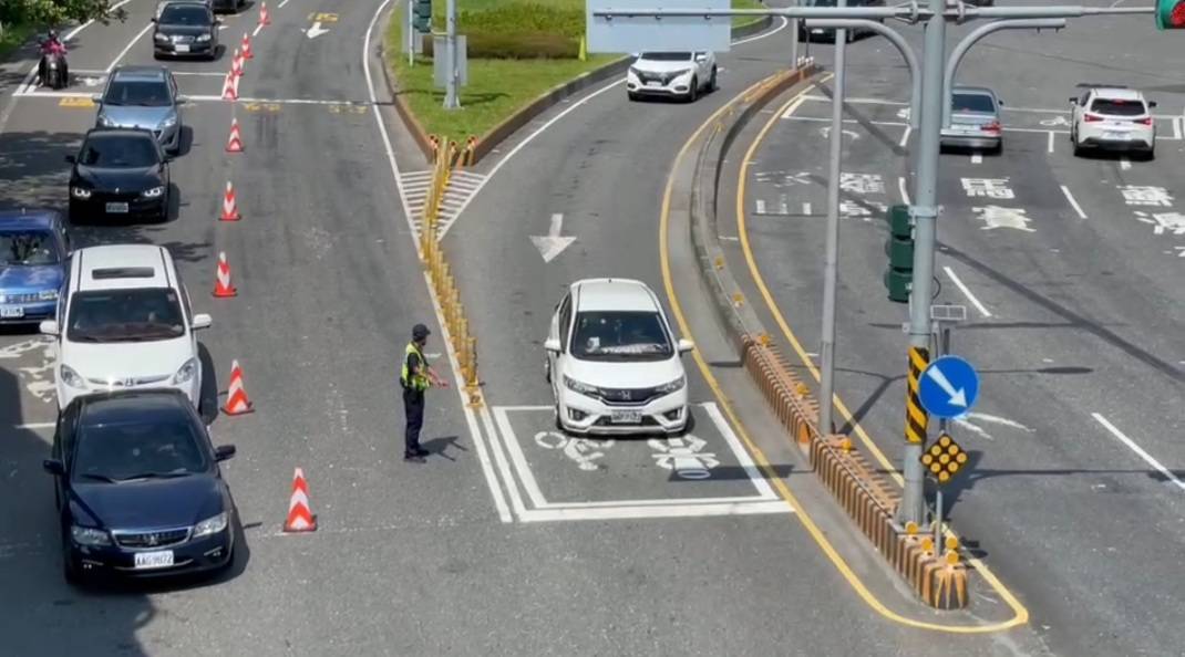 蘇花路廊多路段雍塞