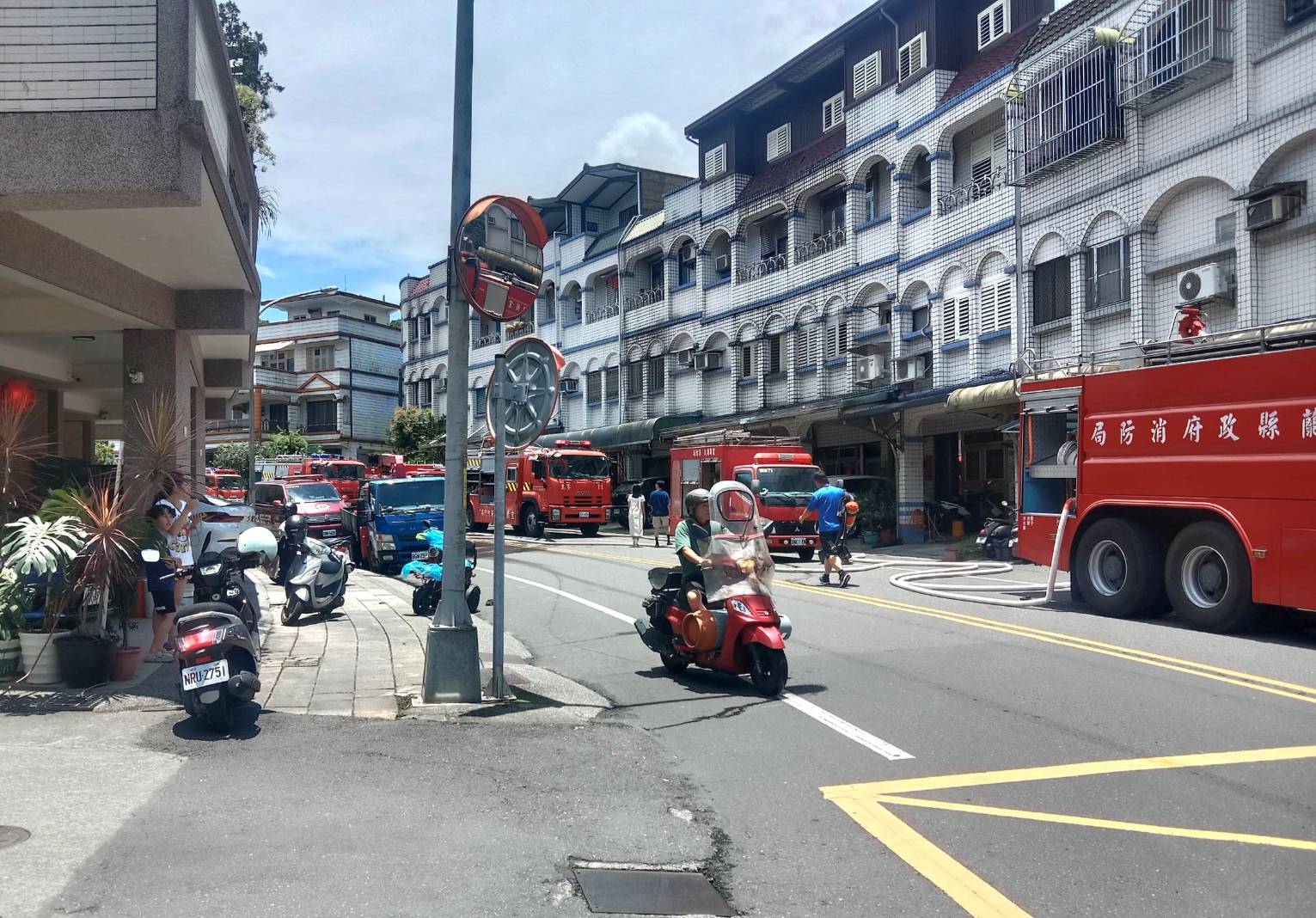 蘇澳鎮志成路民宅火災