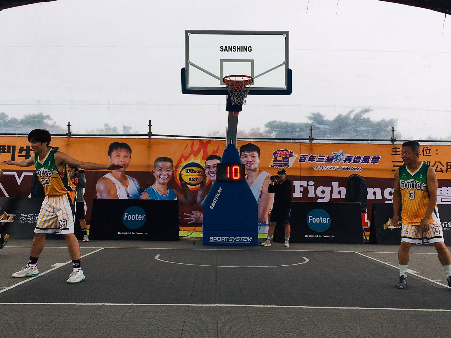 安農溪FIBA3對3籃球賽開打