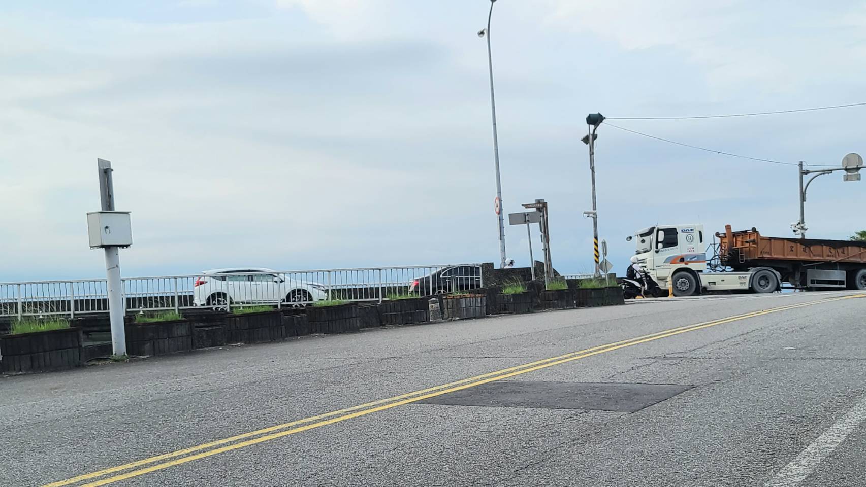 重力取締復興路段違規大型車