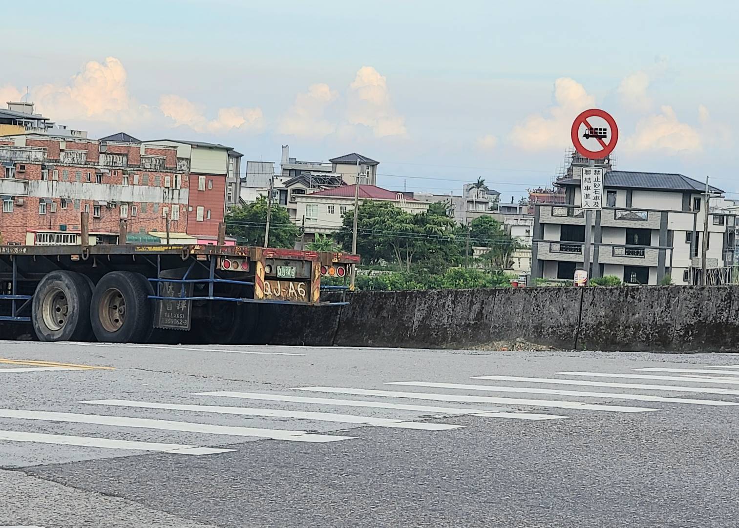 重力取締復興路段違規大型車