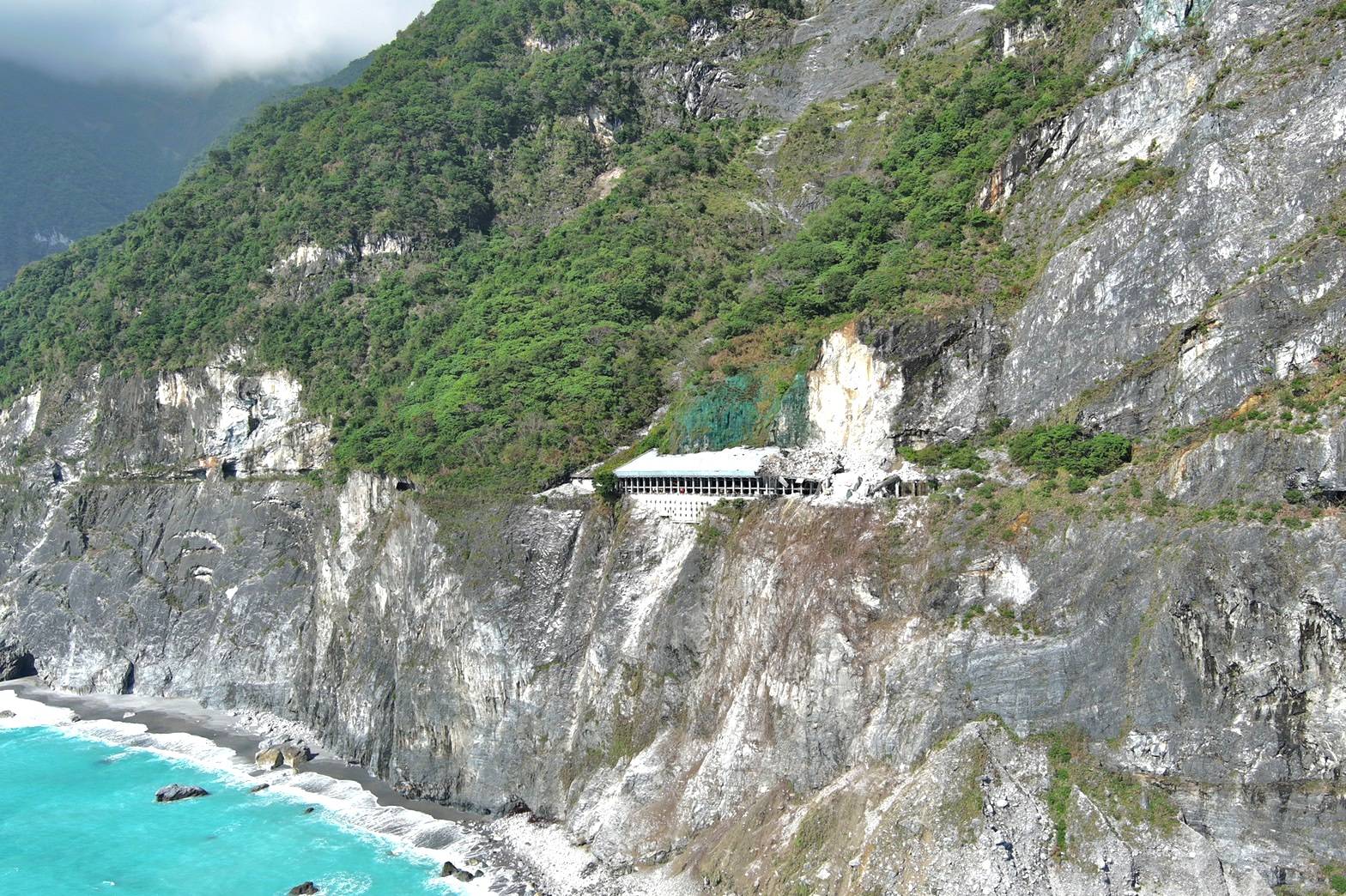 大清水隧道遭