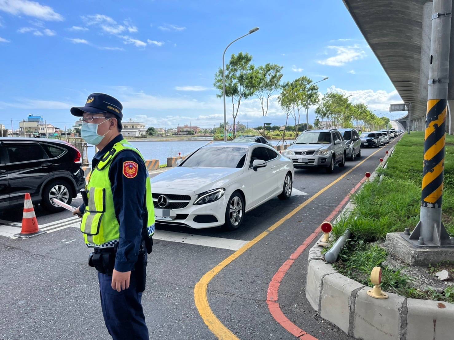 元旦連假蘇花路廊車流