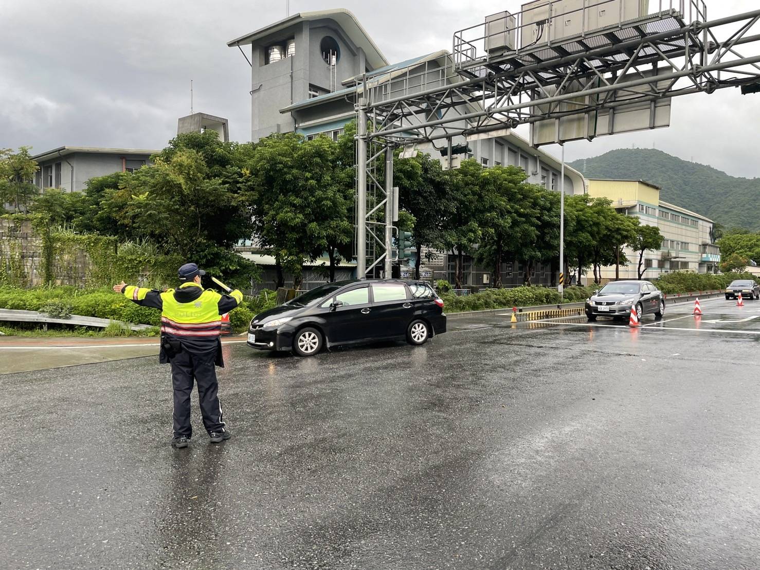 元旦連假蘇花路廊車流