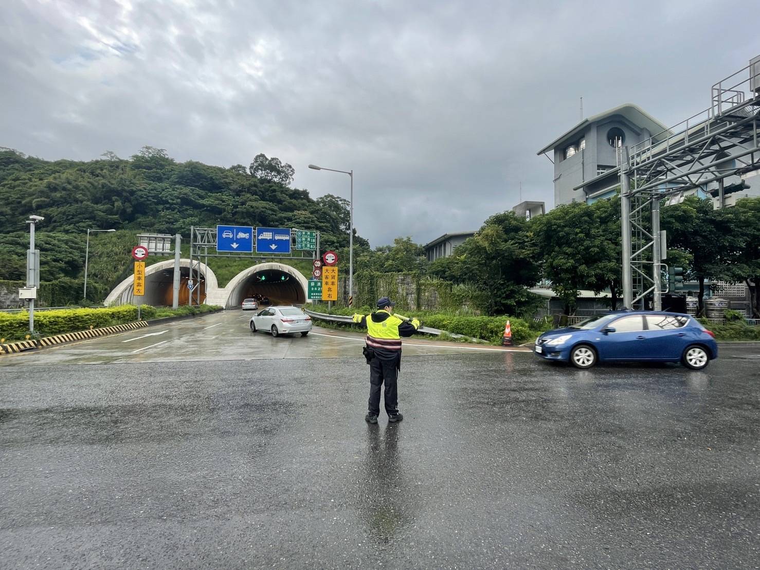 元旦連假蘇花路廊車流