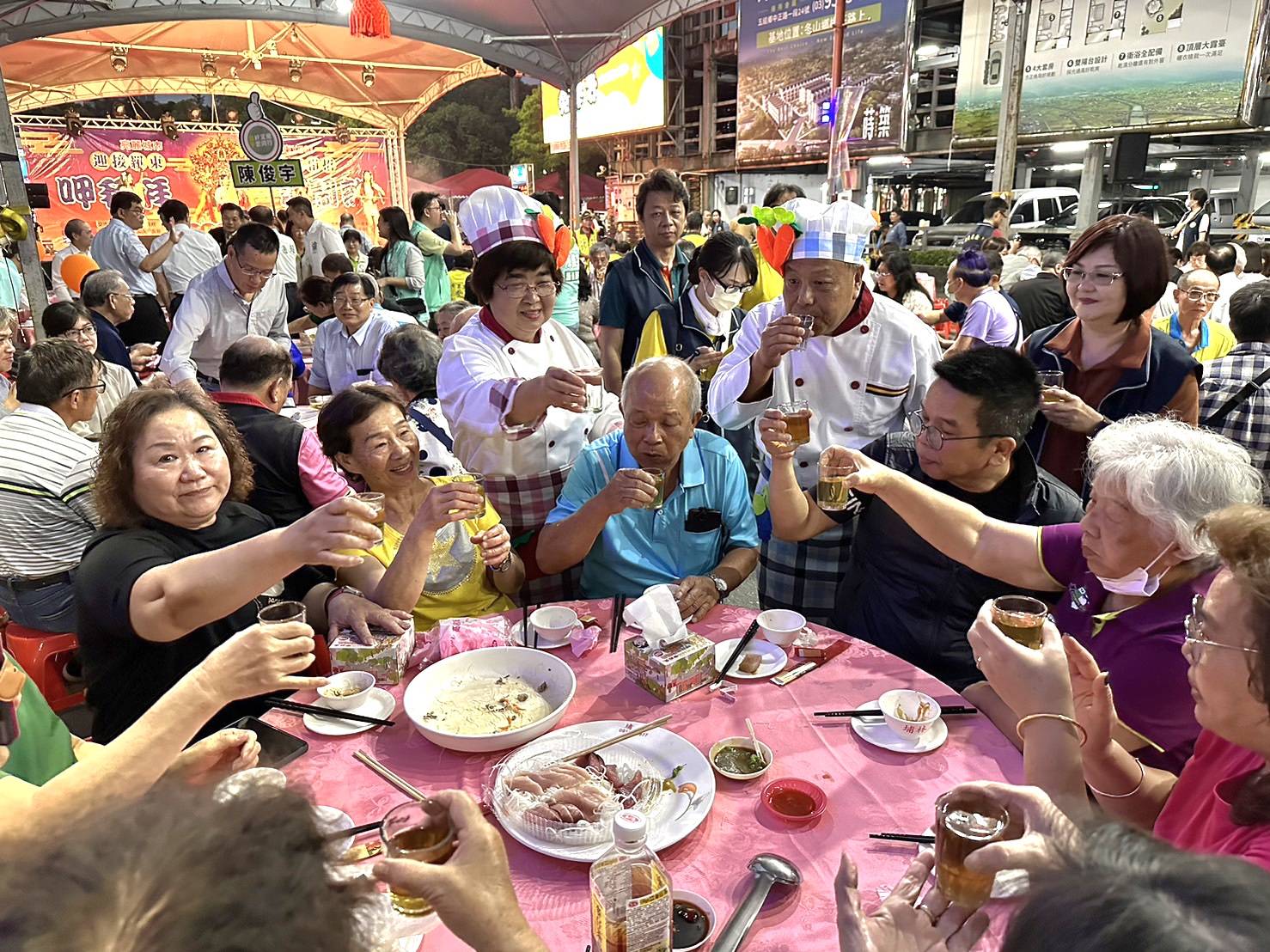 羅東帝爺生呷拜拜