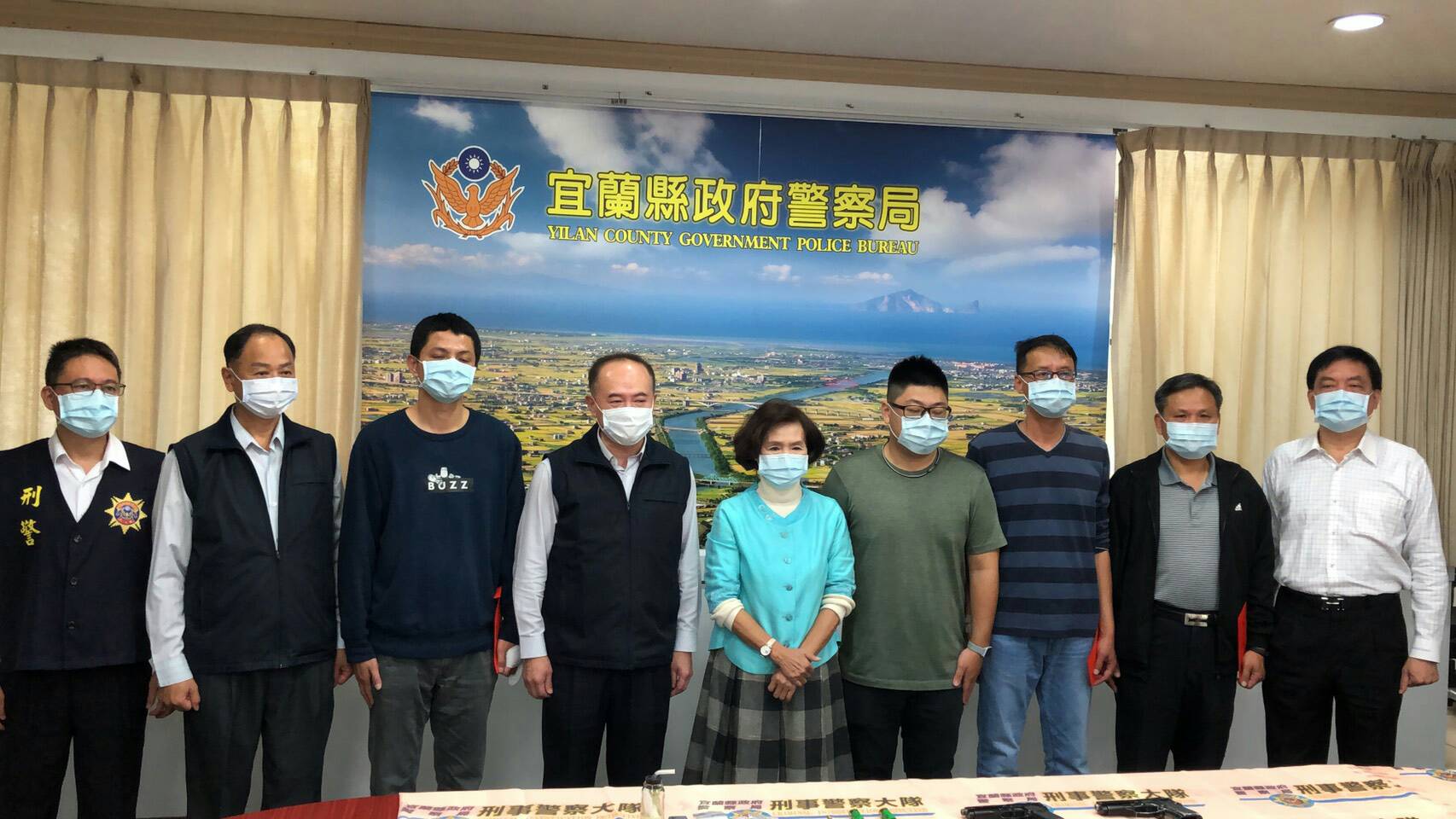 雙槍藥頭「龜昇」落網 宜警防疫期間奮勇緝毒