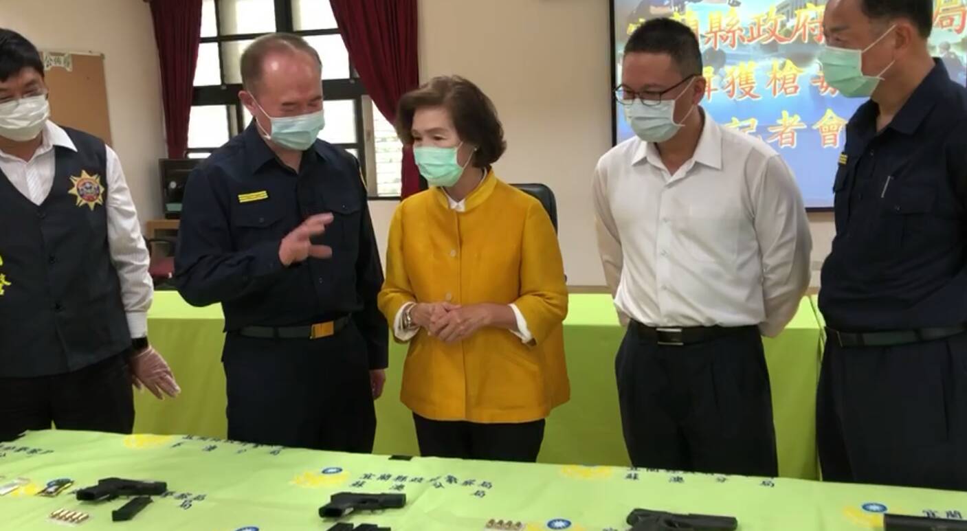 宜蘭幹探緝毒查獲5支長短槍 陸姓男嫌錯愕落網