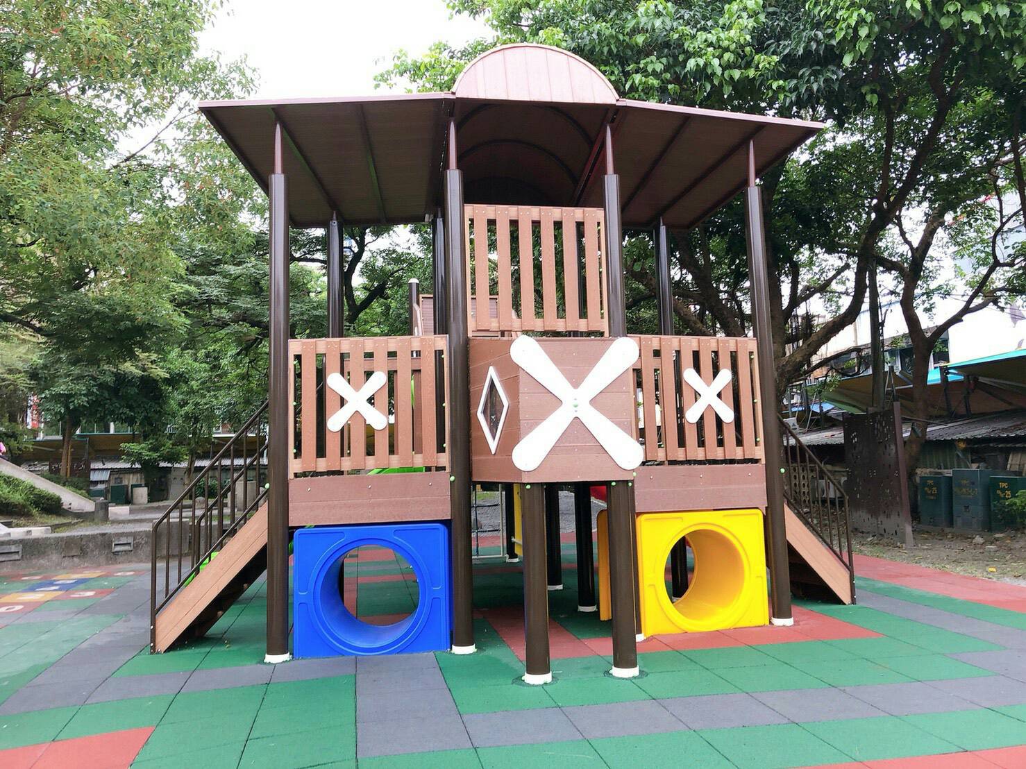 從此更方便 羅東鎮更新兒童遊戲場暨中山公園公廁修繕