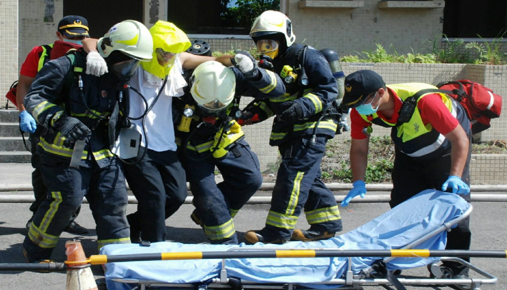 全國首創智慧救災定位系統 宜縣消防局實地驗證