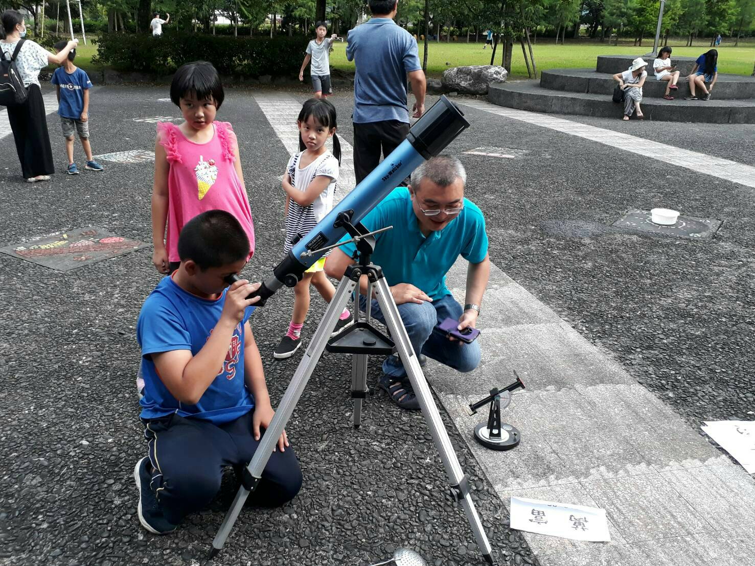 錯過再等195年 萬富國小辦日環食觀測活動