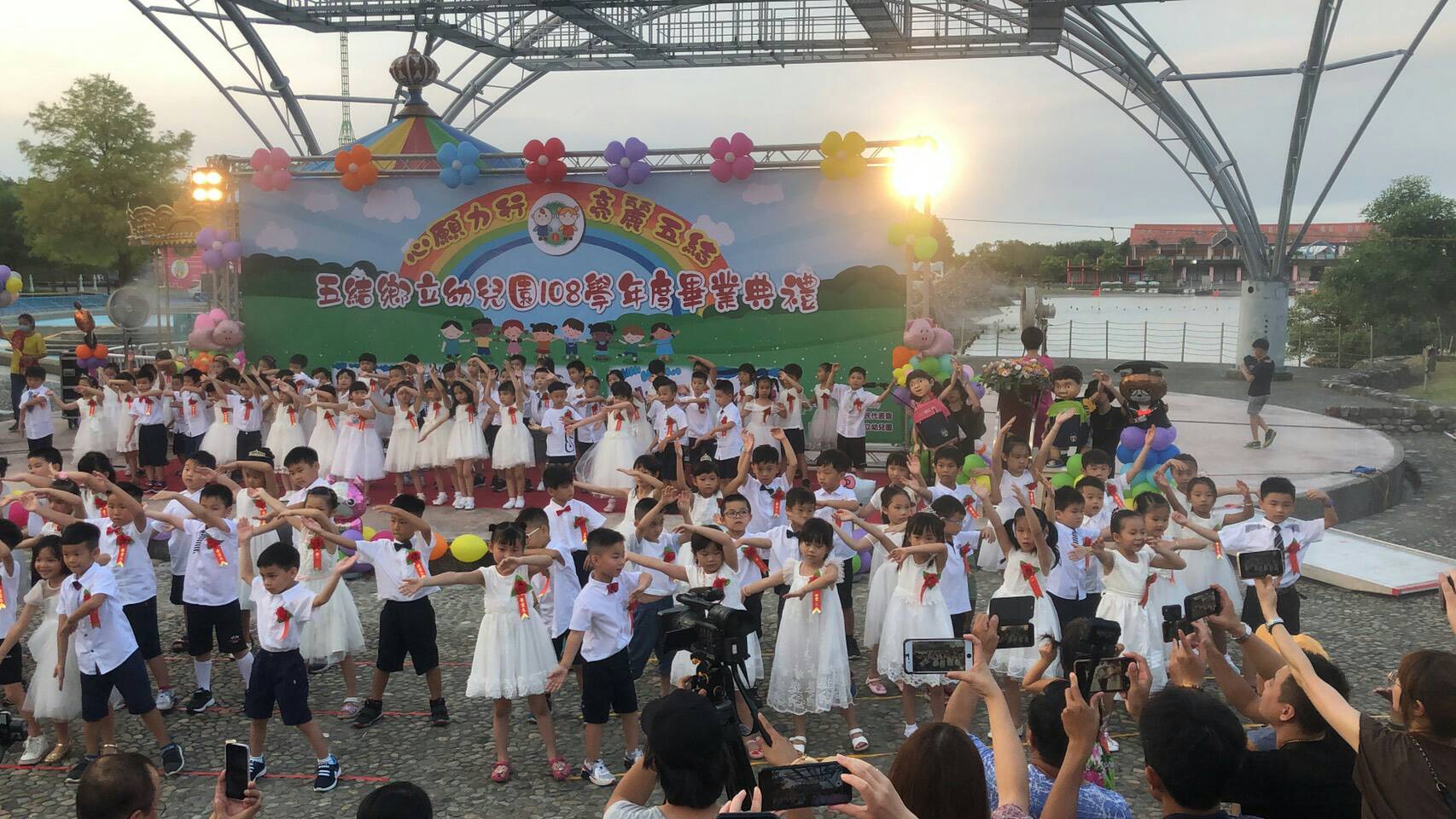 模樣超萌活力無限 五結鄉立幼兒園畢業典禮