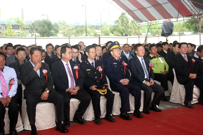 冬山分駐所新建工程破土現場蓋冠雲集