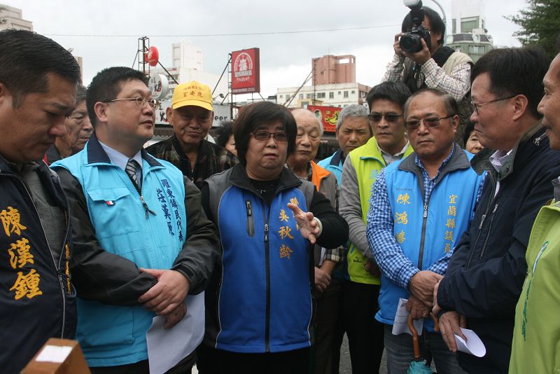 縣議員吳秋齡提出建言