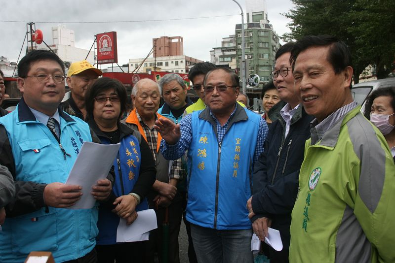 縣議員陳鴻禧向縣長提出建言