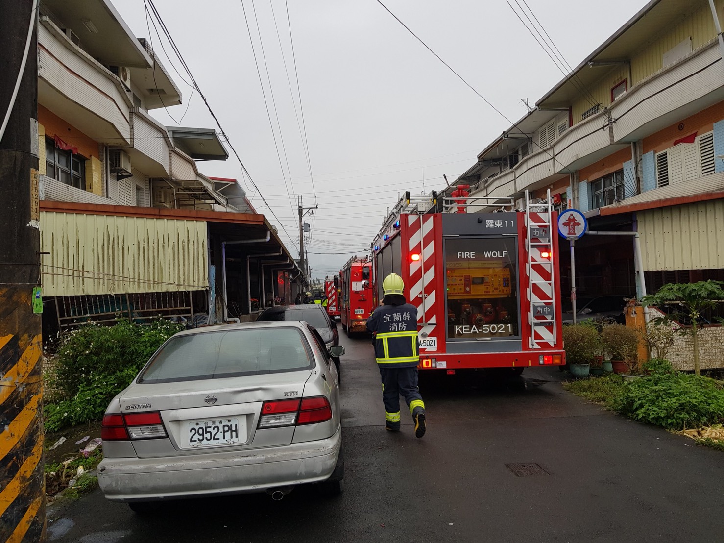 連棟國民住宅一旦發生火警後果不堪設想
